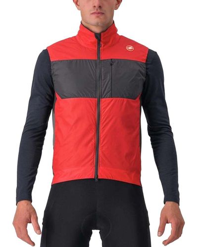 Castelli Unlimited Puffy Vest - Red