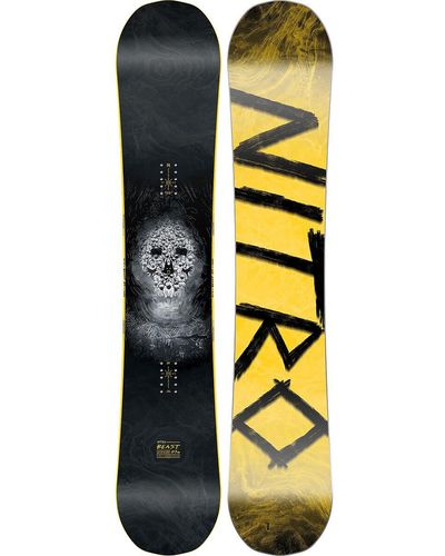 Nitro Beast Snowboard - Yellow