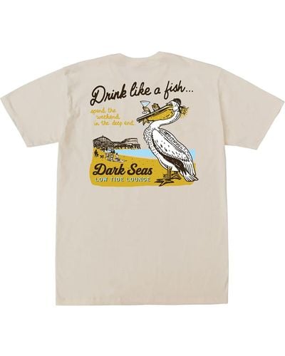 Dark Seas Deep End T-Shirt - Natural