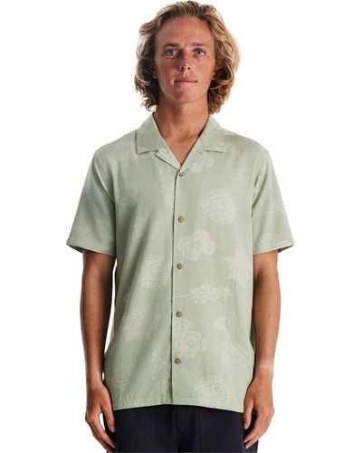 Roark Gonzo Camp Collar Shirt - Green