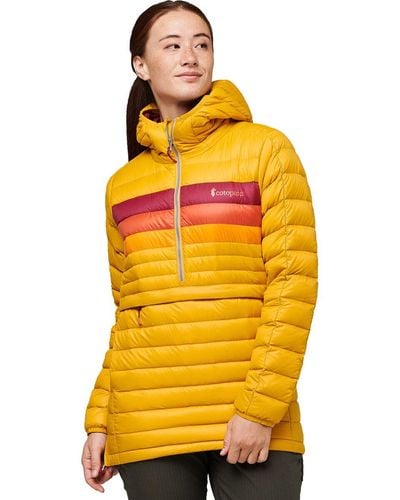 COTOPAXI Fuego Down Hooded Pullover - Yellow