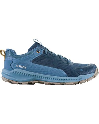 Obōz Katabatic Low Hiking Shoe - Blue