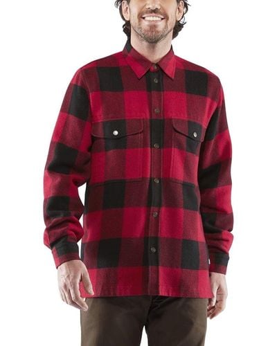 Fjallraven Canada Shirt Jacket - Red