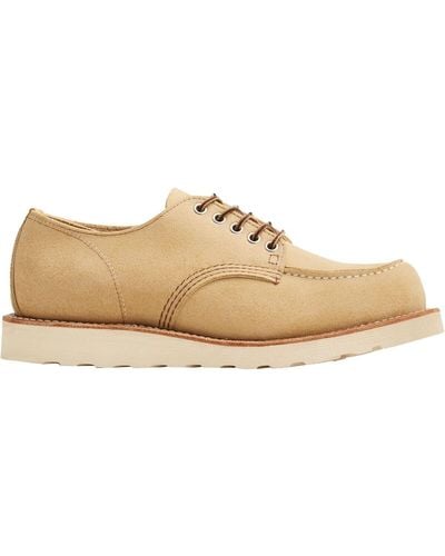 Red Wing Wing Heritage Shop Moc Oxford Shoe - Natural