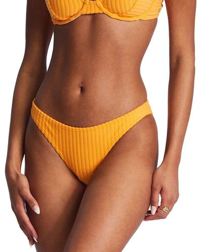 Billabong Billabong In The Loop Tropic Bikini Bottom - Women'S Bright Nectar, Xl/14 - Orange