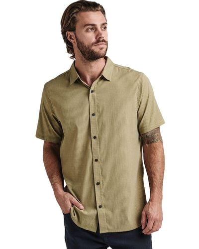 Roark Bless Up Short-Sleeve Shirt - Green