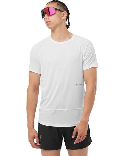 Salomon Cross Run Graphic T-shirt - White