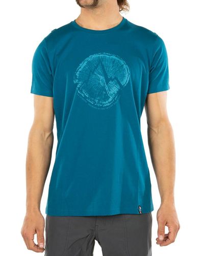 La Sportiva Cross Section T-Shirt - Blue
