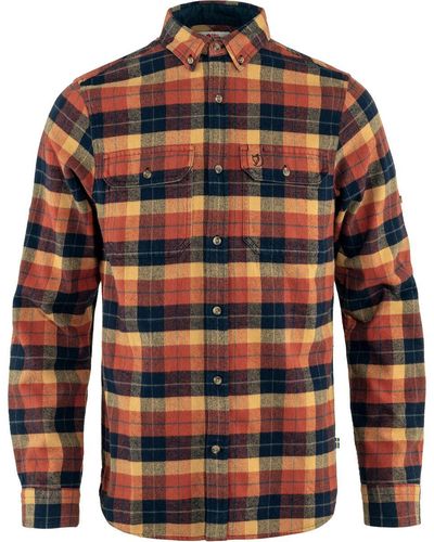 Fjallraven Singi Heavy Regular Fit Flannel Shirt - Multicolor