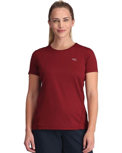 Kari Traa Nora Short-Sleeve T-Shirt - Red
