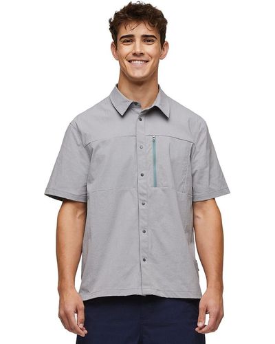 COTOPAXI Sumaco Short-Sleeve Shirt - Gray