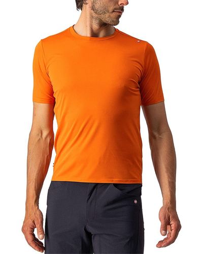 Castelli Tech 2 T-Shirt - Orange