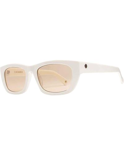 Electric Catania Sunglasses - White