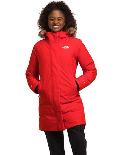 The North Face Arctic Down Parka - Red