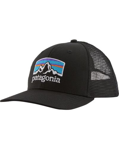 Patagonia Fitz Roy Horizons Trucker Hat - Black