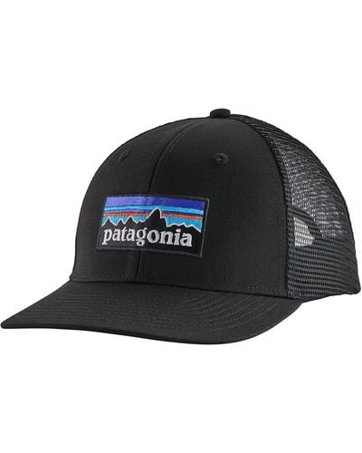 Patagonia P6 Trucker Hat - Black