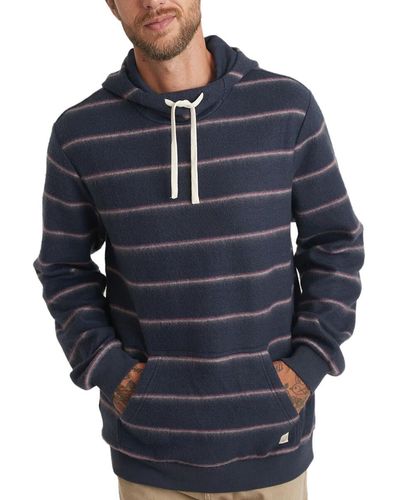 Marine Layer Fleece Out Hoodie - Blue