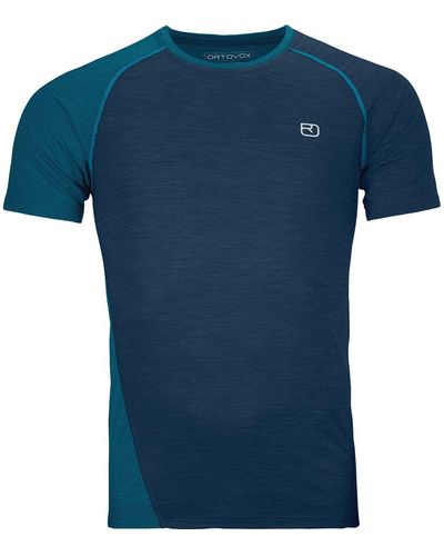 Ortovox 120 Cool Tec Fast Upward T-Shirt - Blue