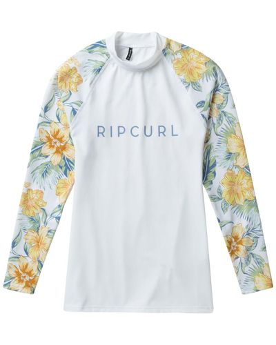 Rip Curl Always Summer Upf 50+ Long-sleeve Top - Blue