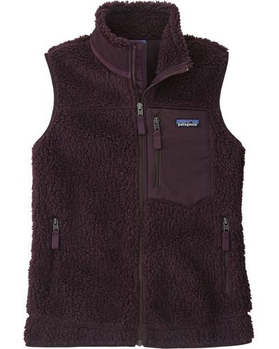 Patagonia Classic Retro-x Fleece Vest - Purple
