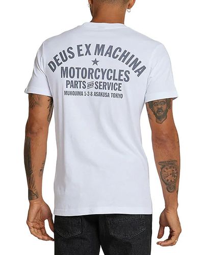 Deus Ex Machina Tokyo Address T-Shirt - White