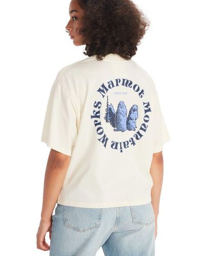 Marmot Circle Heavyweight Pocket Short-Sleeve T-Shirt - White