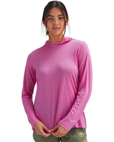 Smartwool Merino Sport Ultralite Hoodie - Pink