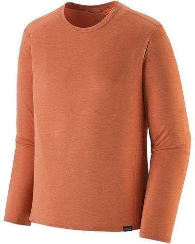 Patagonia Capilene Cool Lightweight Long-Sleeve Shirt - Orange