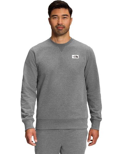 The North Face Heritage Patch Crew - Gray