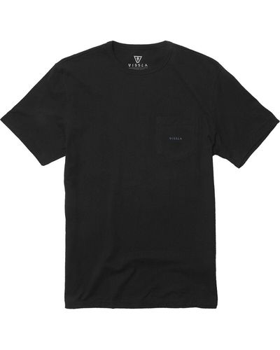 Vissla Vintage Organic Pocket T-Shirt - Black
