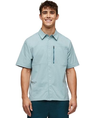 COTOPAXI Sumaco Short-Sleeve Shirt - Blue