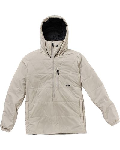 FW Apparel Manifest Quilted Anorak - Gray