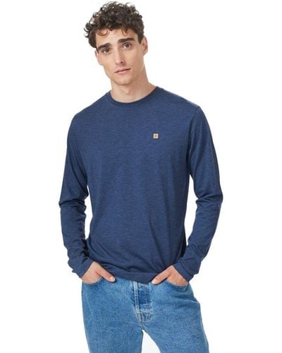 Tentree Classic Long-Sleeve Shirt - Blue