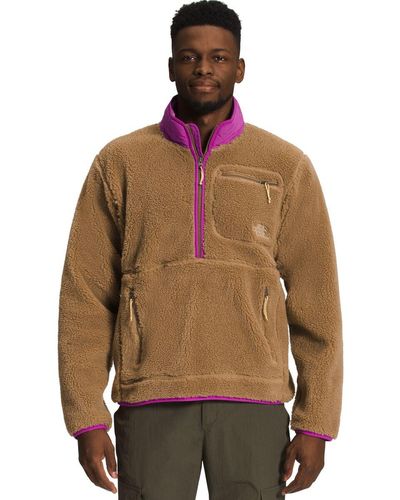 The North Face Extreme Pile Pullover - Brown