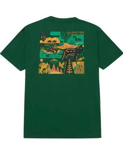 Parks Project Yellowstone 1872 T-Shirt Forest - Green