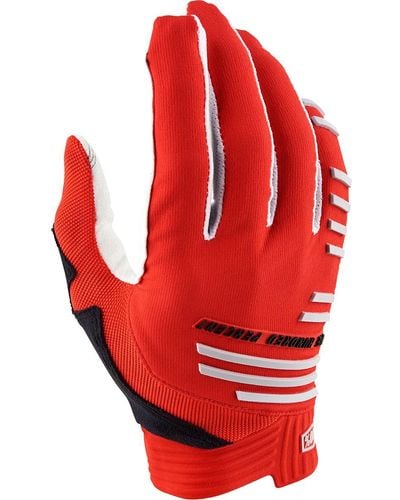 100% R-Core Glove - Red