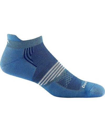 Darn Tough Element No-Show Tab Lightweight Cushion Sock - Blue