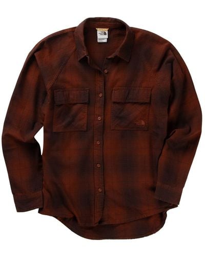 The North Face Set Up Camp Flannel - Brown