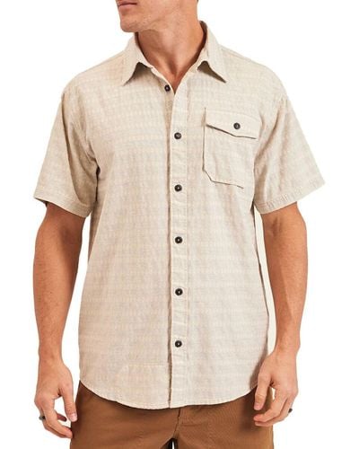 Howler Brothers San Gabriel Short-Sleeve Shirt - Natural
