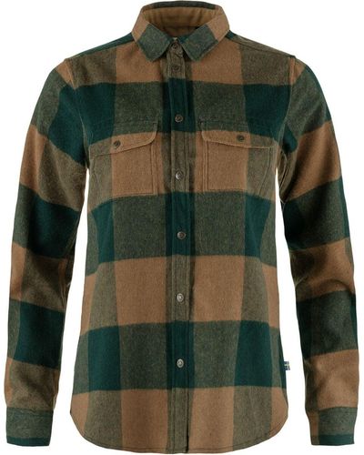 Fjallraven Canada Long-Sleeve Shirt - Green