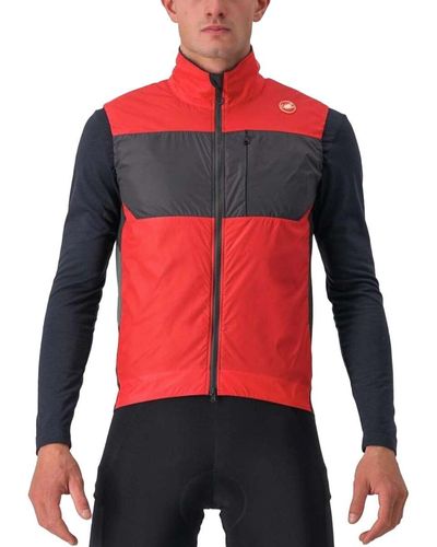 Castelli Unlimited Puffy Vest - Red