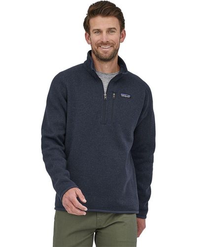 Patagonia Better Sweater® 1/4-zip Fleece New Navy - Blue