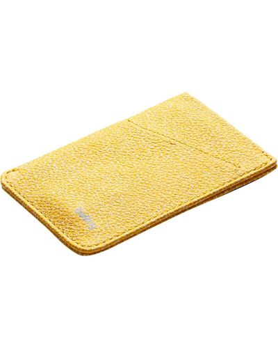Bellroy Card Sleeve - Yellow