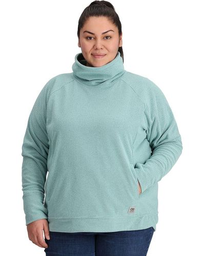 Outdoor Research Trail Mix Cowl Pullover - Green