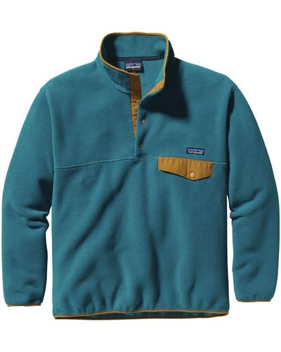 Patagonia Synchilla Snap-T Fleece Pullover - Blue