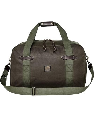 Filson Tin Cloth Medium Duffle Bag Otter - Green