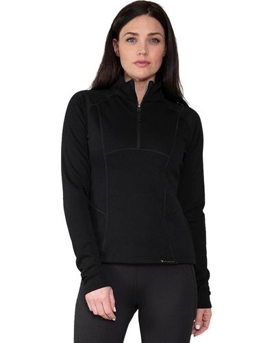 Obermeyer Sarah 1/4-Zip Pullover - Black