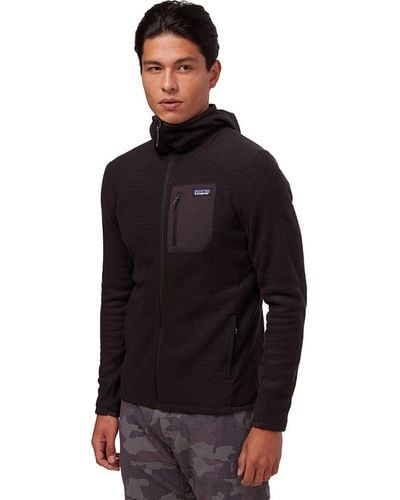 Patagonia R1 Air Full-Zip Hooded Jacket - Black