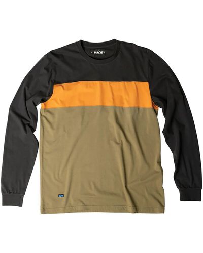 Kavu Untracked Long-Sleeve T-Shirt - Multicolor