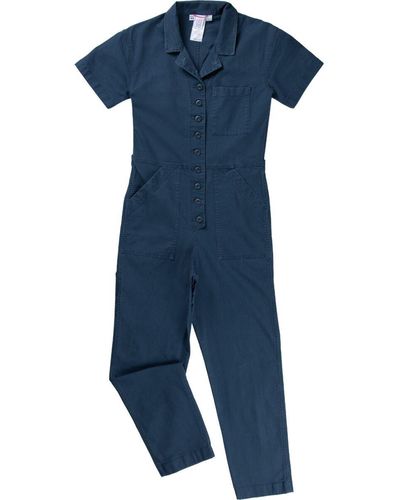 Topo Dirt Coverall - Blue